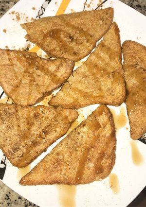 Una foto de Torrijas fit