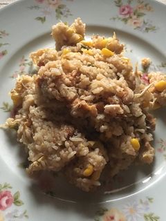 Foto resep Nasi ayam KFC Rice Cooker