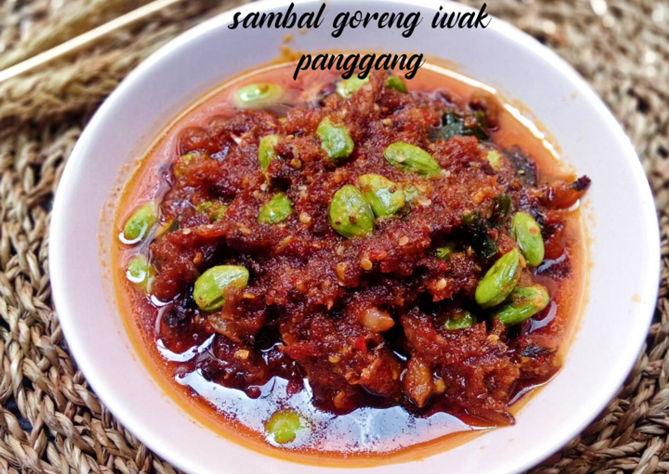 83# Sambal goreng iwak panggang/ikan asap