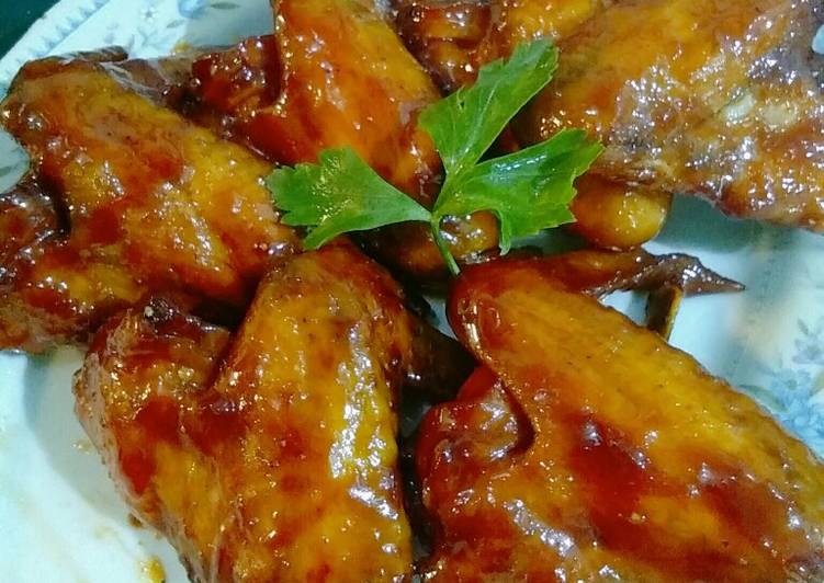Resep Sweet Chicken Wings 🐓 yang Enak