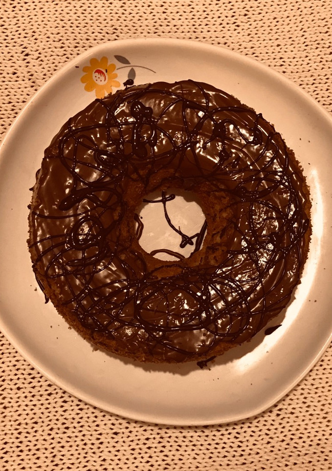 Una foto de Torta de avena y coco 🥥🌾