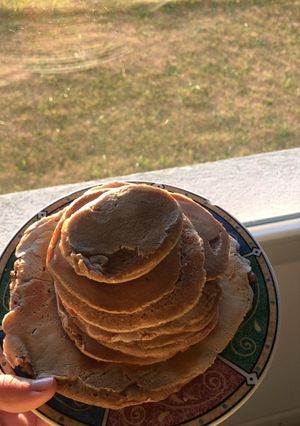 Una foto de Panqueques integrales (sin aceite)