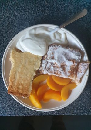 A picture of Sugar baked Shortcrust Pastry.