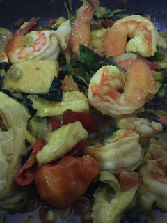 Foto resep Woku Udang Tahu