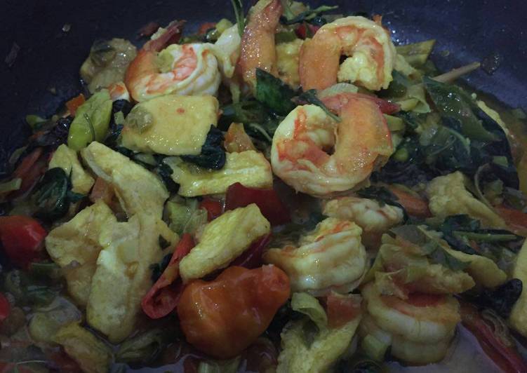 Cara Membuat Woku Udang Tahu yang Enak Banget