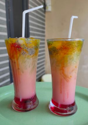 Foto resep Es strawberry yakult