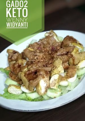 Foto resep Gado-Gado Siram🥗 #ketofriendly🤗 #Ketopad_CP_SavorySnack