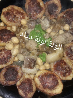 صورة لوصفة طاجين البطاطا باللحم
