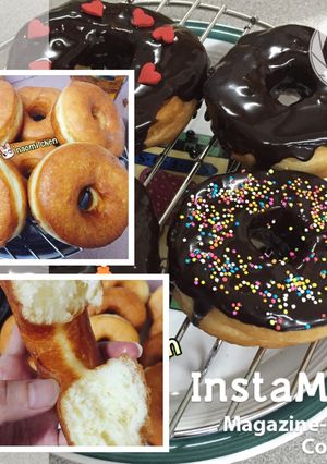 Foto resep Donat montok,lembut tahan lama,