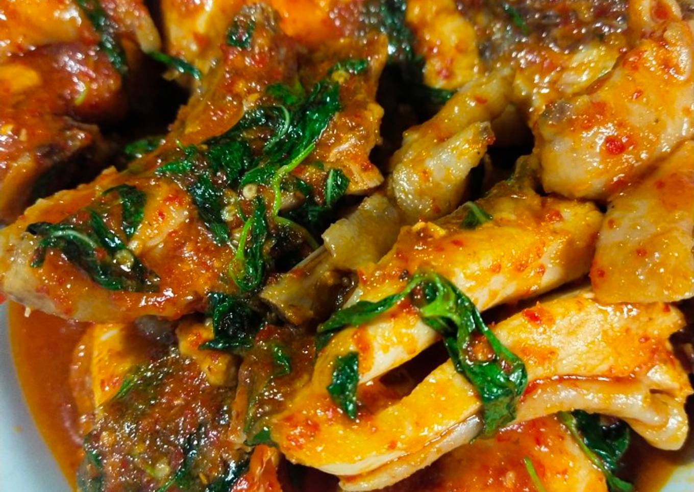 Ayam balado kemangi