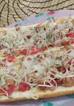 Una foto de PANINIS DE CARNE. 🥖🍕🍷