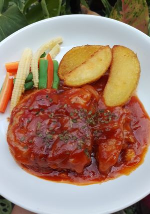 Foto resep Ayam saus Bistik