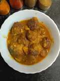 Soyabean Musoor Dal Kofta Curry - Bengali style