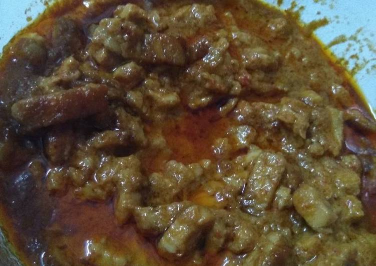 Sambal goreng Tempe dan Udang