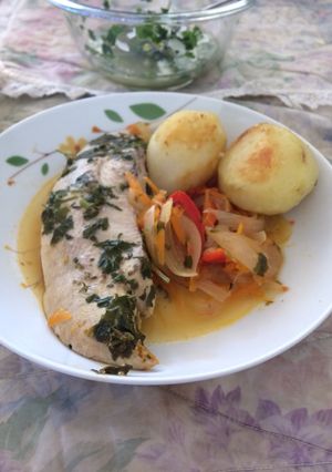 Una foto de Reineta en olla