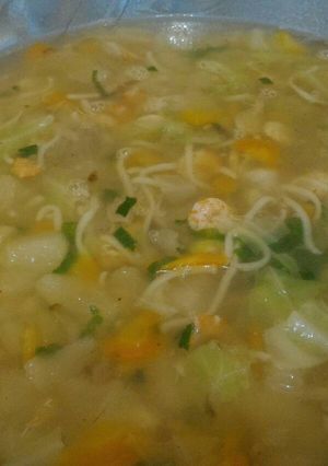 Foto resep Sup Ubi