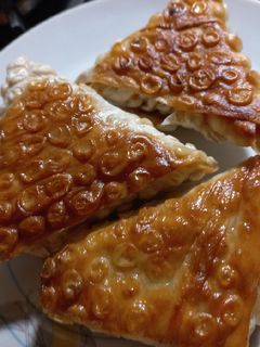 عکسی از دستور سمبوسه سیب زمینی و مرغ