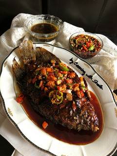 Foto resep Gurameh Bakar Sambal Kecap