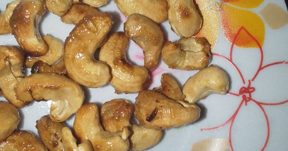 Sugar coated cashew nuts Recipe by Rukky's Kitchen Cookpad