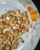 Sugar coated cashew nuts