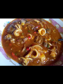 Foto resep Cumi saus padang asem manis