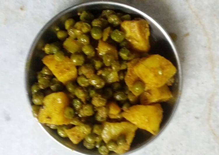 Recipe of Speedy Aloo matar