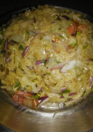 বাঁধাকপির ভর্তা (badhakopir bharta recipe in Bengali) রেসিপির প্রধান ছবি