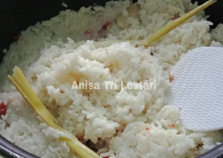 Cara Mudah Membuat Nasi Liwet Rice Cooker (Khas Sunda) Super Lezat