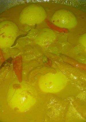 Foto resep Kentang sambel kuning