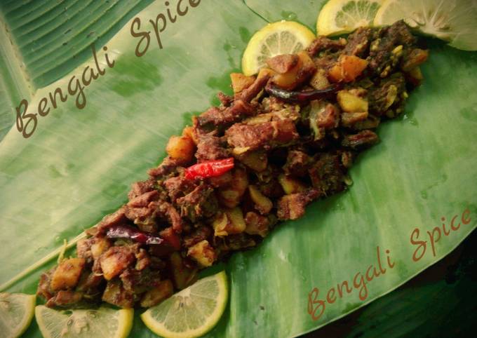 How to Make Perfect Bangladeshi Traditional &#34;Bhuri Bhuna&#34;/ Beef Tripe Stir Fry 🍲