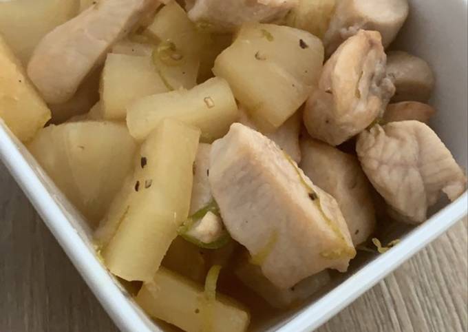 Easiest Way to Prepare Poulet à l’ananas