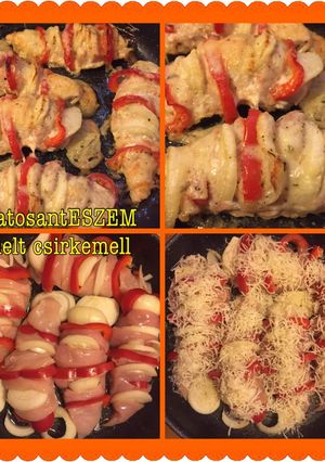 TudatosantESZEM sült csirke 3. 0 (fogyókúrába illeszthető, gm. elkészíthető, bélflóra építő) recept fotója