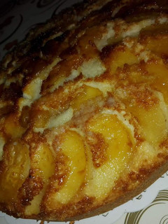 Una foto de Torta de manzana invertida