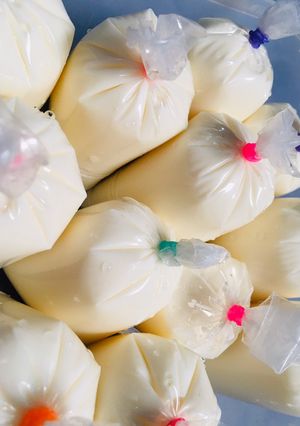 Hình của món Sữa chua dẻo.