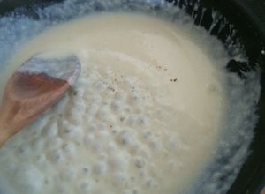 Una foto de Salsa blanca para canelones