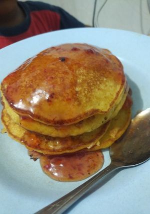 Foto resep Pancake alias panekuk wortel