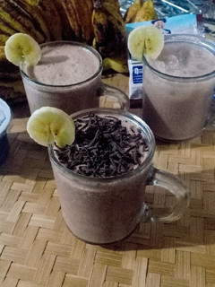 Foto resep Choco Oat Banana Smoothie