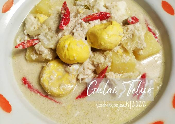 Resep 68. Gulai Telur oleh Oma Sophie - Cookpad