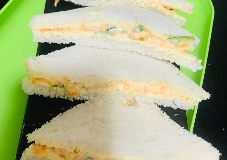 Easiest Way to Prepare Perfect Veg sandwich