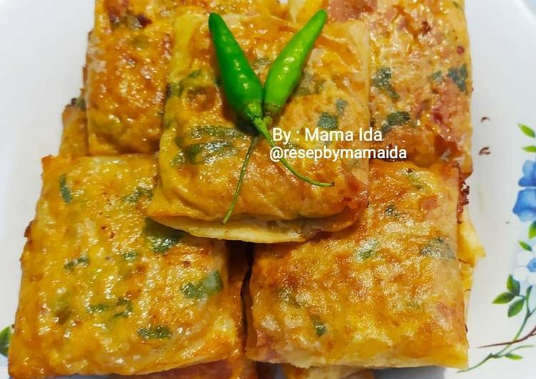 Resep Martabak Telur Mini Isi Ayam yang Lezat