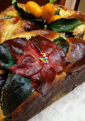 O poză a rețetei Cozonac pufos cu cremă de cacao și rahat.