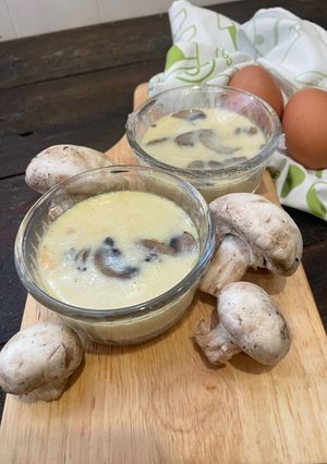 Foto resep Simple Steamed Egg Recipe (Chawanmushi)