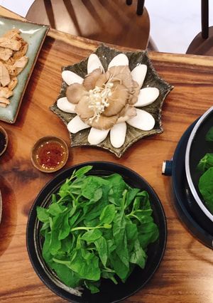 Hình của món Lẩu phở.