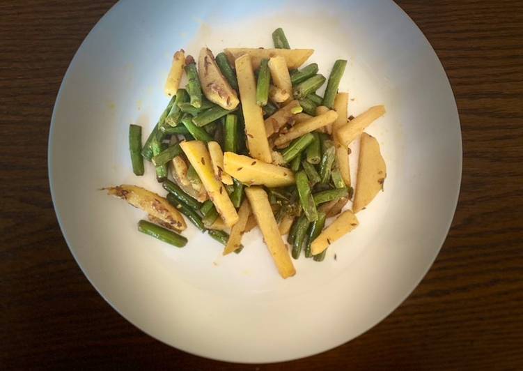 French Beans & Potato (Bhaji) French Beans & Potato (Bhaji)
