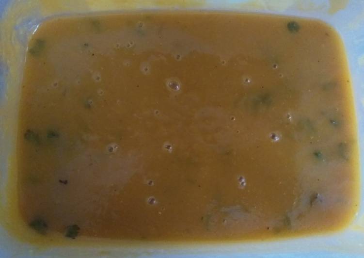 How to Prepare Homemade Pumpkin soup