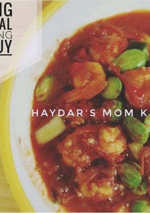 Foto resep Udang sambal goreng Peteuy
