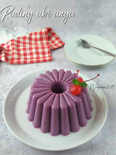 Foto resep Puding ubi ungu