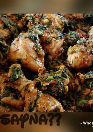 A picture of Whosayna’s Chicken Saagwala.