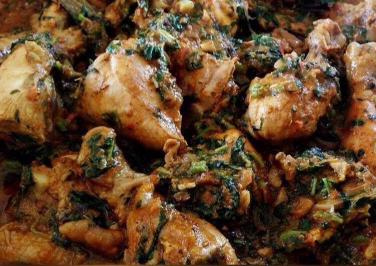 Recipe of Favorite Whosayna’s Chicken Saagwala