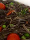Cocina para pareja: Fettucinne nero di seppia colorate